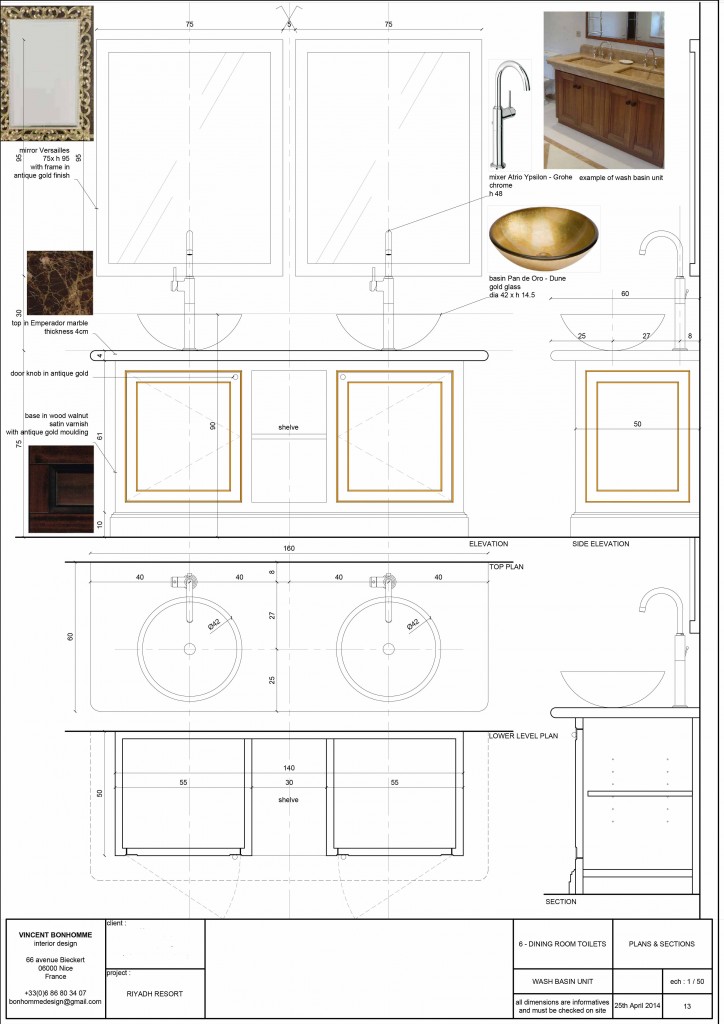 resort plan bathroom